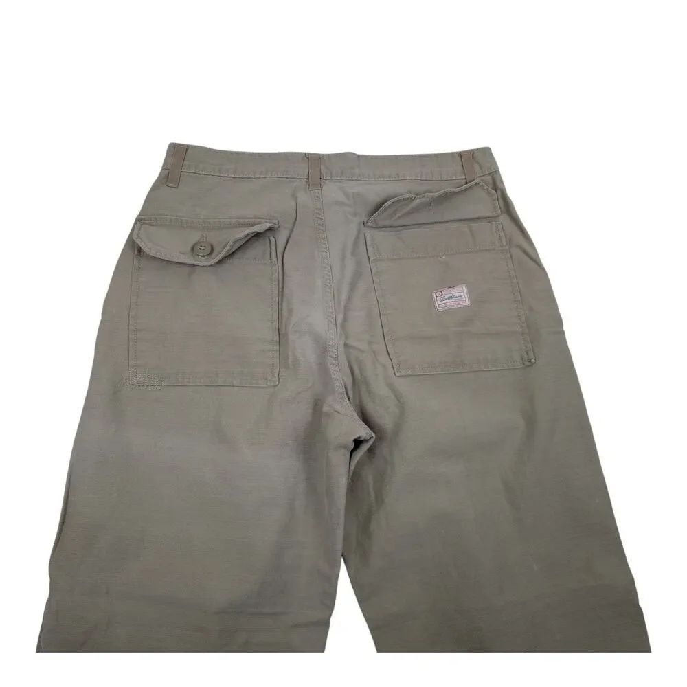 Vintage Levi's Cargo Loose Skater Pants Men’s 32 x 32 Khaki Beige Y2K *READ